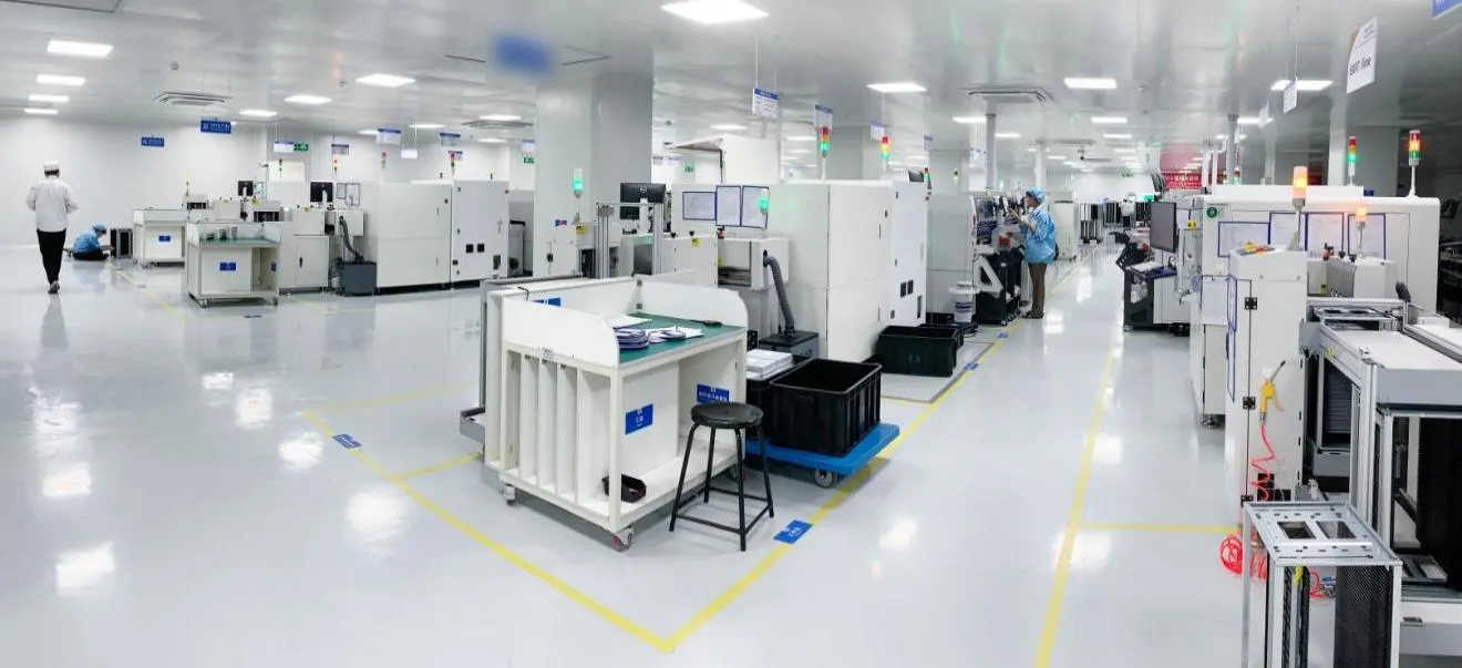 SMT production hall in Rayong with automated placement lines